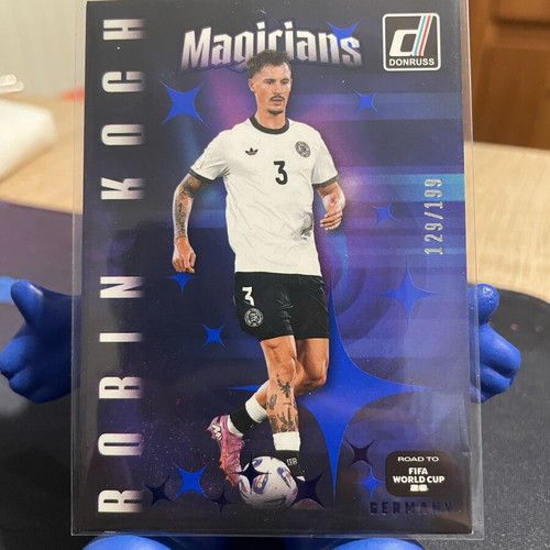 Donruss Road to World Cup 2025/26 Blue Magicians Robin Koch card like new
