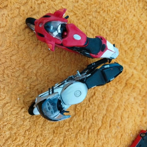 Toy motorcycles used, pack
