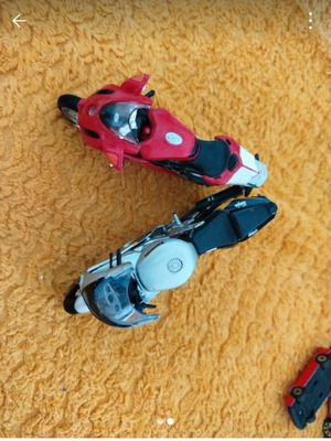 Toy motorcycles used, pack