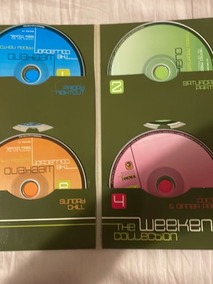 The Weekend Collection 4 CD set like new, electronic