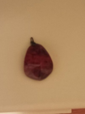 Large amber stone used, Russian origin