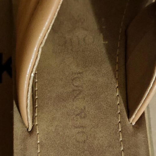 Voi & Noi Camel Flatform Sandals like new, size 38