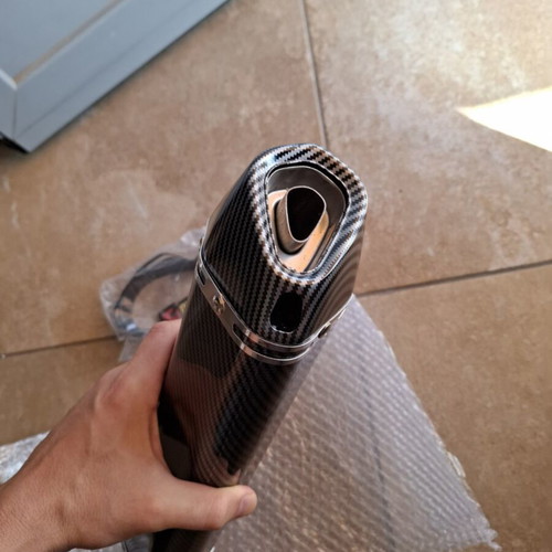 Exhaust end pipe Φ51 with Φ38 adapter new