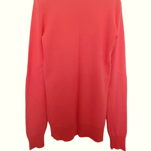 Benetton spring blouse new, cotton, coral color