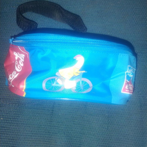 Vintage Coca-Cola Promotional Bag Athens 2004 used