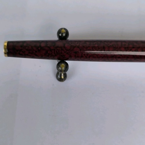 Waterman Hemisphere rollerball with red lacquer used