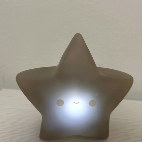 Luna Kids Decorative Star Lamp grey like new