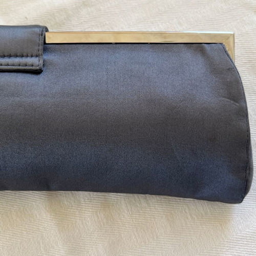 Miu Miu Vintage Satin Frame Clutch 2-in-1 Shoulder Bag used
