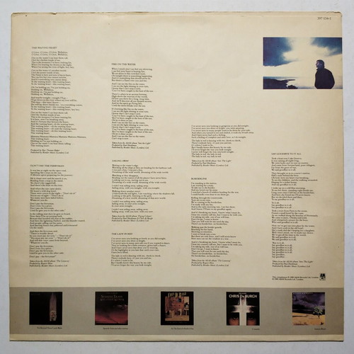 Chris De Burgh Spark To A Flame vinyl LP used, rock