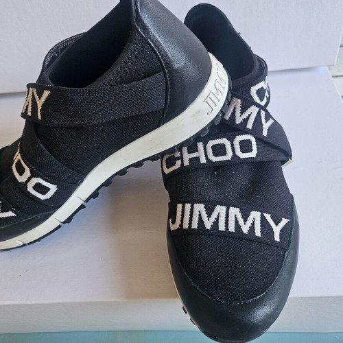 Jimmy Choo Toronto sneakers, black and white, size 38