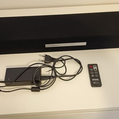 Crystal Acoustics Cuby 7 speaker and Teevy Bar soundbar