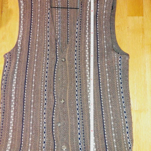 Kazaka winter vest brown used