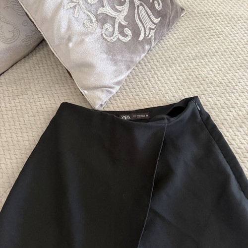 Zara skirt pants, black, size S 36 8