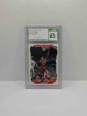 Κάρτα 1996-97 Collector's Choice Scottie Pippen Bulls Victory Tour σαν καινούργιο