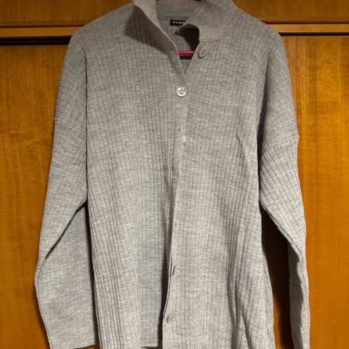 Knitted set like new, gray, size M-L