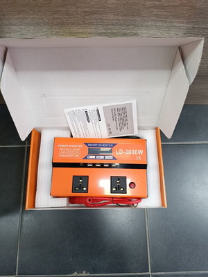 Inverter 3000W 12/24V καινούργιο, 240V έξοδος