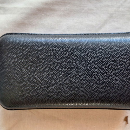Zino Davidoff Black Leather Cigar Case XL-3