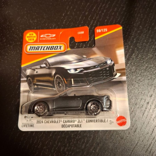2024 Chevrolet Camaro ZL1 Convertible Matchbox new