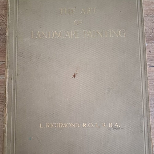 The Art of Landscape Painting book used, English edition by Leonard Richmond
