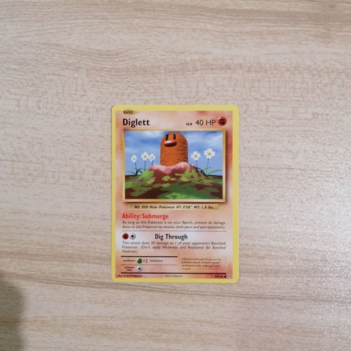 Pokémon Diglett Evolutions 2016 card new