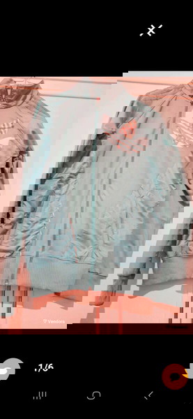 Adidas καινουρια αυθεντική ζακέτα βεραμαν με ανακλαστικά στο πίσω μέρος large, κάνει άνετα και σε sm