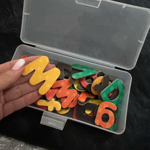 Magnet alphabet like new