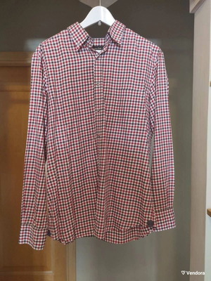 Massimo Dutti Cotton Checked Regular Fit Shirt used, size M