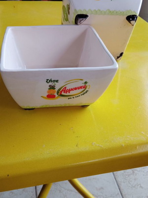 Μπώλ εμαγιέ μεταχειρισμένα, σετ 2, Amita 2006