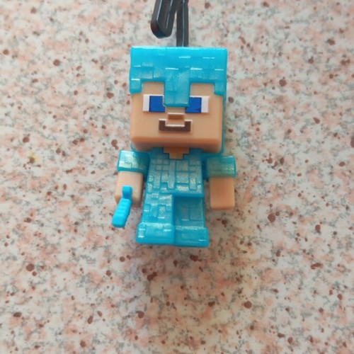 Steve Diamond Armor Minecraft Figure new