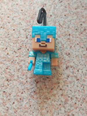 Steve Diamond Armor Minecraft Figure new