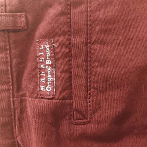 Marasil baby pants burgundy size 3 years new