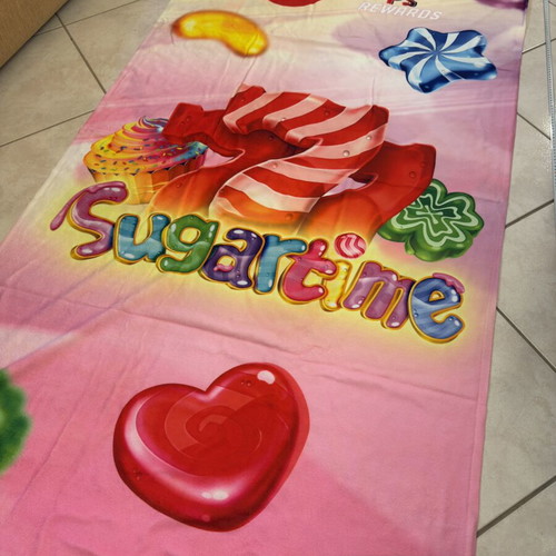 Sugartime Large Beach Towel New Doubleface Technology
