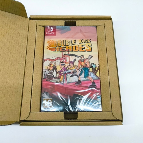 Double Kick Heroes Steelbook Edition for Nintendo Switch new