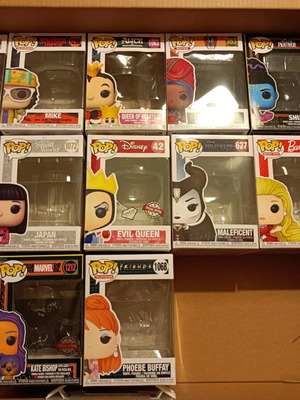 Funko Pop empty boxes like new