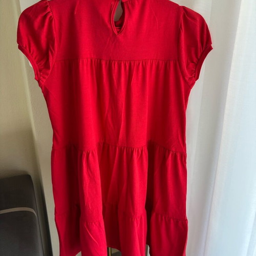 Zara red dress like new, size S