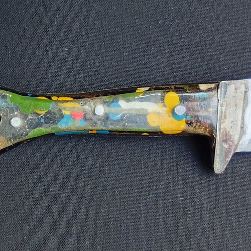 Hunting knife used, fish-shaped, 26.5 cm