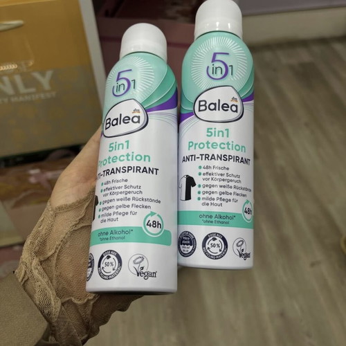 Balea deodorant set new, 2 x 200ml 5in1 protection