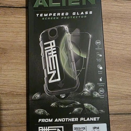 Alien tempered glass for iPhone 14 Pro Max new