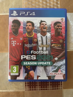 Pes 2021 Season PS4 game like new, rare