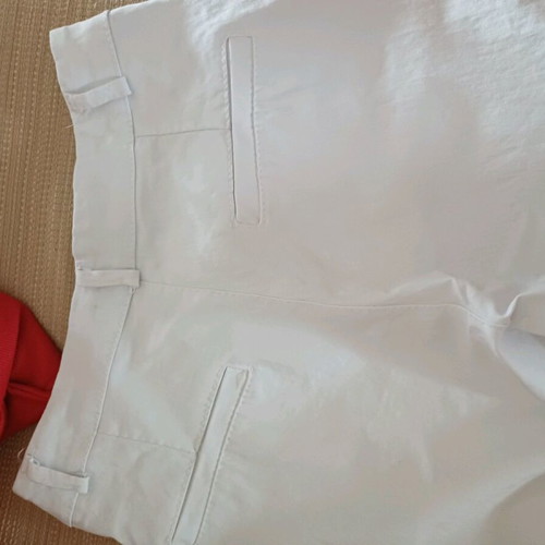 White women's pants Base size XS used, elastic