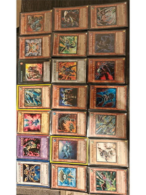 Yu Gi Oh Cards used