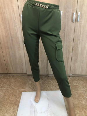 Панталон G.X.X. нов, размер S/M, зелен