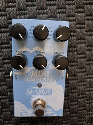 M-Valve Mini Universe Reverb Pedal like new