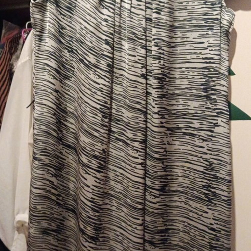 H&M dress used, black and white, size XL
