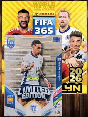 Κάρτα Rogers Limited FIFA 365 2026 Adrenalyn XL England καινούργιο