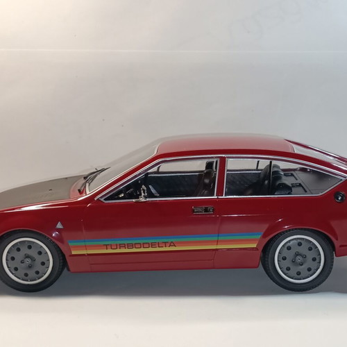 Alfa Romeo Alfetta GTV Turbodelta 1/18 Model with Extra 16" Wheels New
