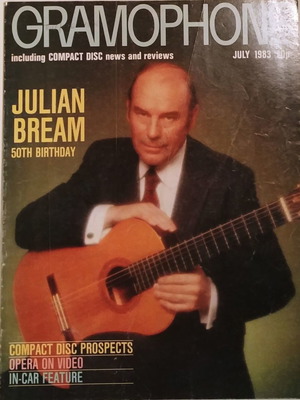 Gramophone Ιουλίου 1983 συλλεκτικό, μεταχειρισμένο