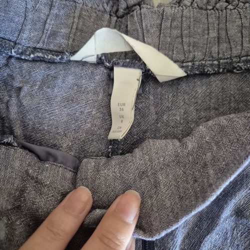 H&M shorts like new, size S, gray and blue