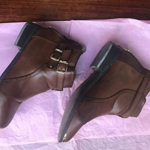 Peacocks women's boots used brown size 40