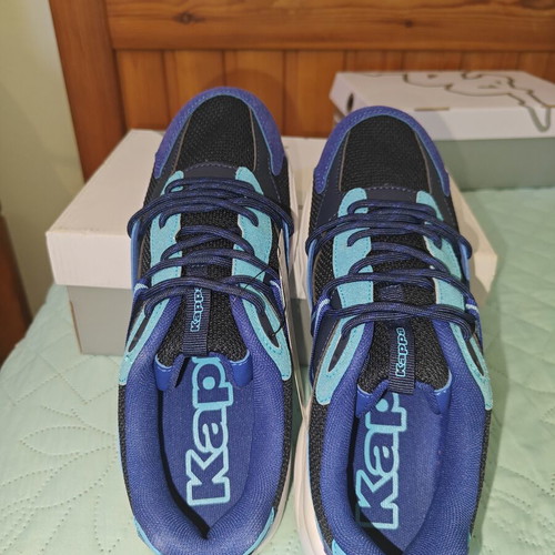 Kappa Logo London Kid sneakers new, size 39, black and blue